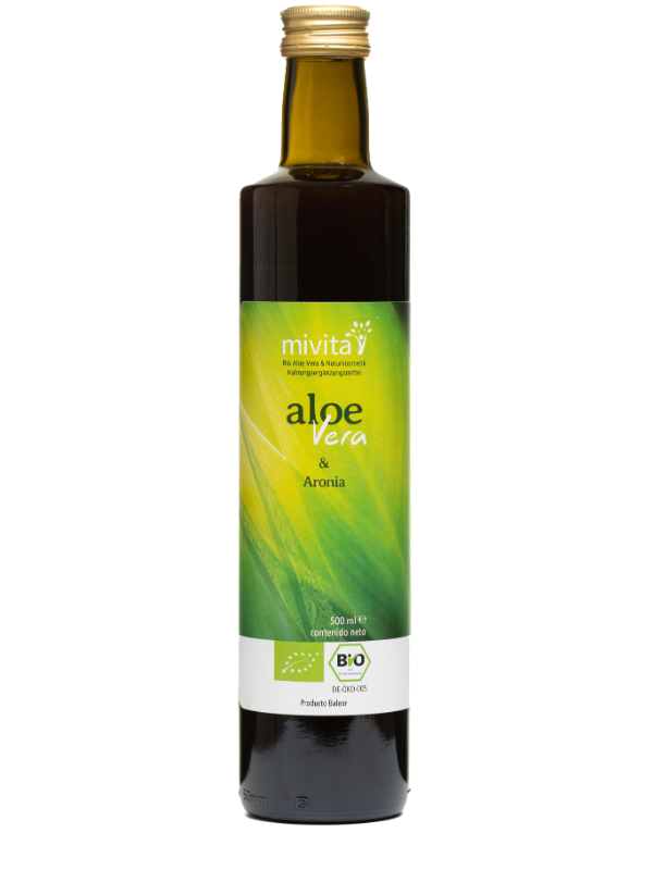 6 x Bio Aloe Vera & Aronia Direktsaft